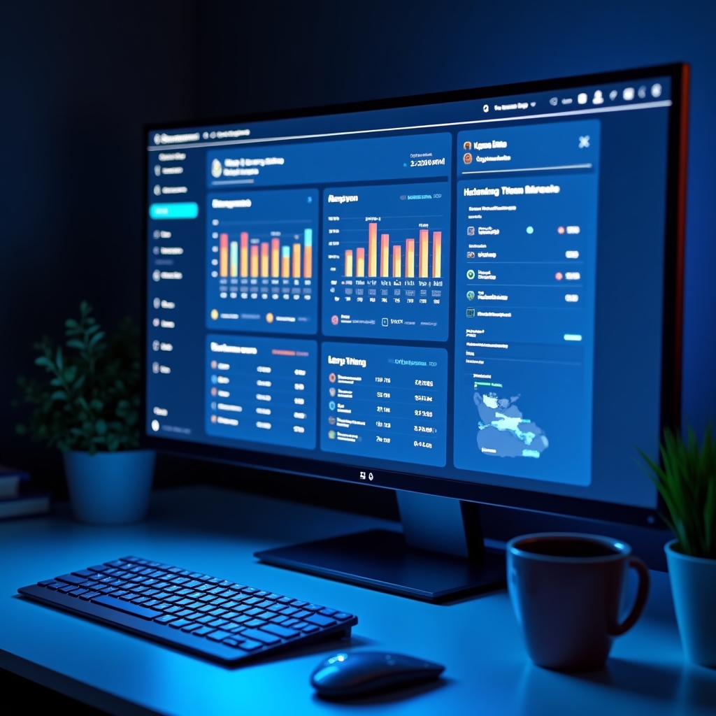 Экран CRM-системы с аналитикой